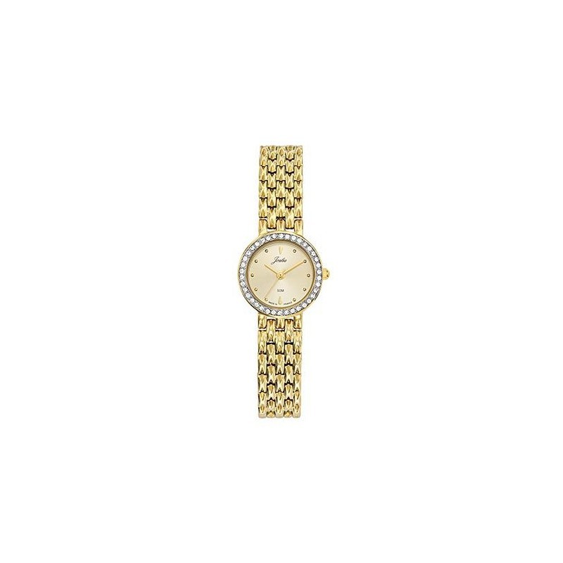Montre Joalia femme bracelet en acier doré