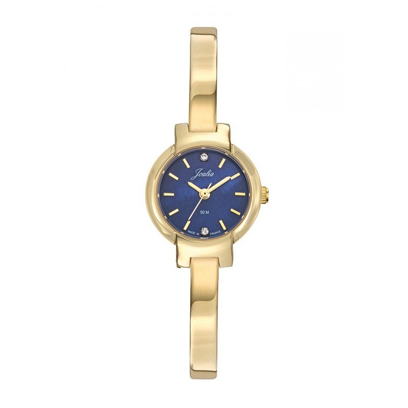Montre Joalia femme bracelet en acier doré