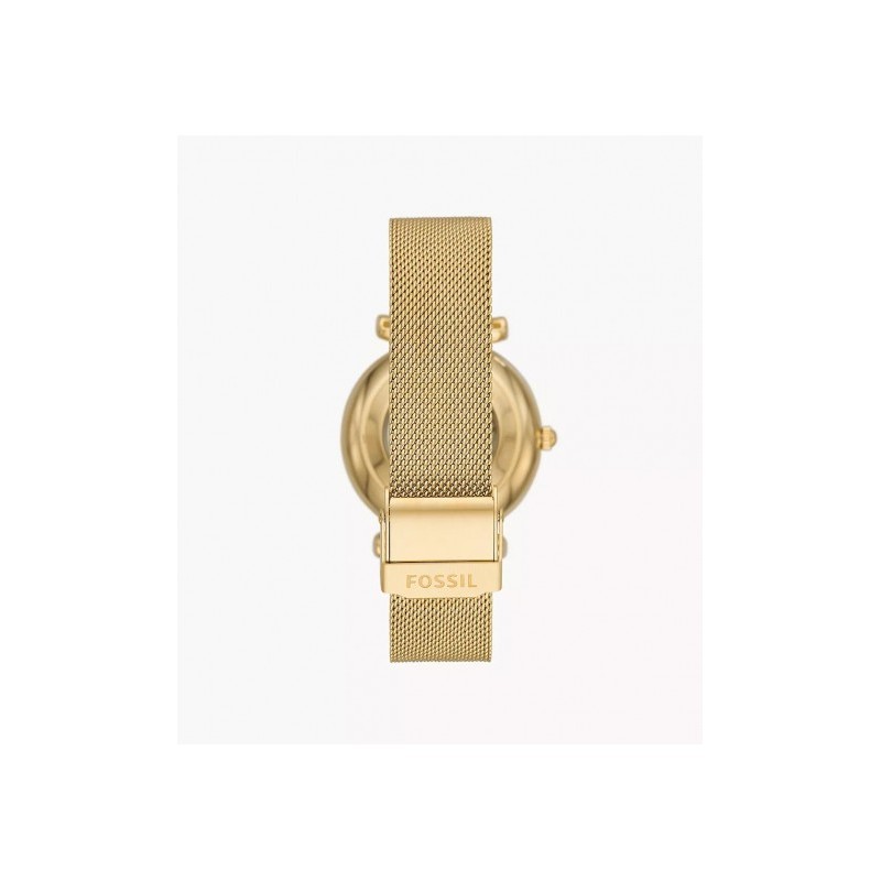 Montre Fossil femme automatique carlie en acier doré