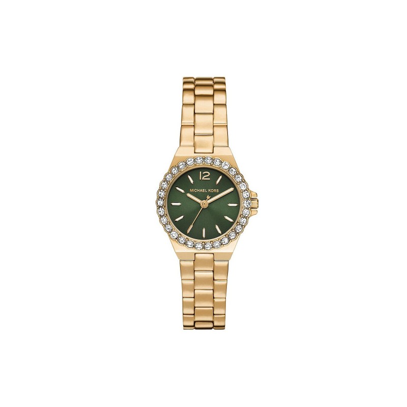 Montre Michael Kors femme Lennox fond vert