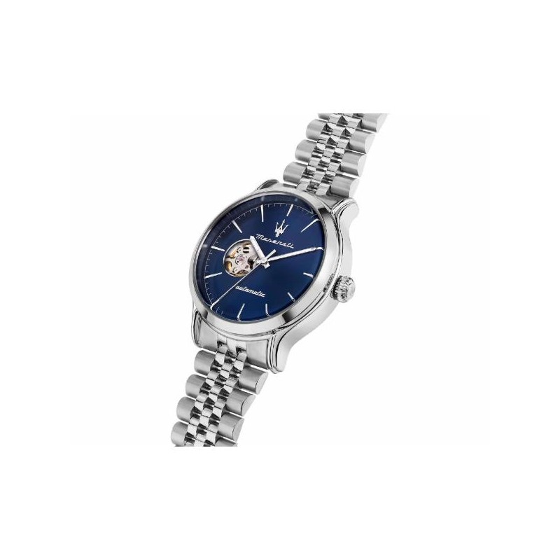 Montre Homme Maserati Epoca automatique fond bleu