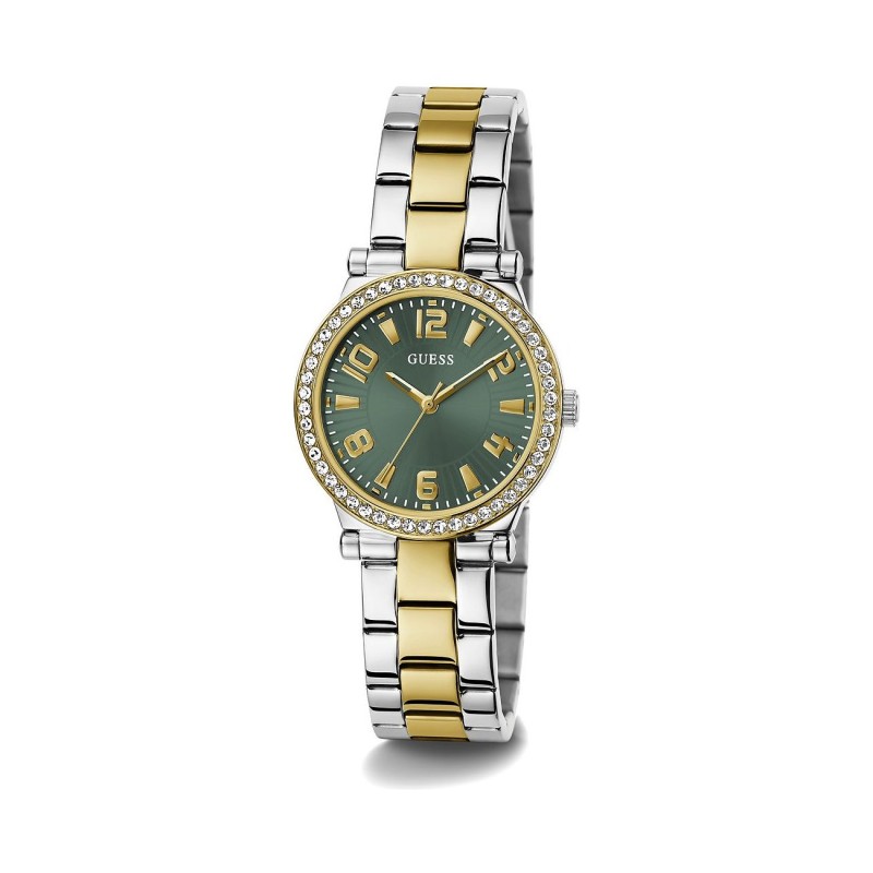 Montre Flawn Guess en Acier bicolore femme