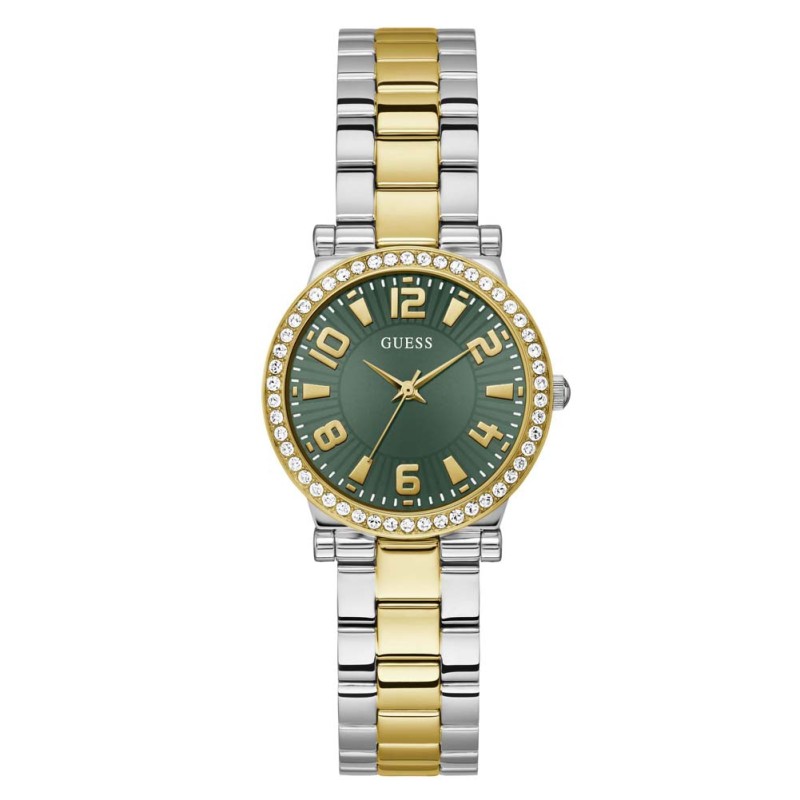 Montre Flawn Guess en Acier bicolore femme