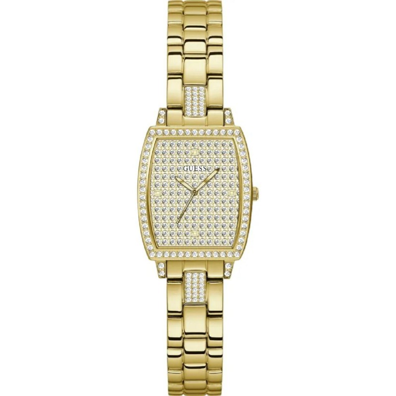Montre en Acier doré Guess Brillant femme