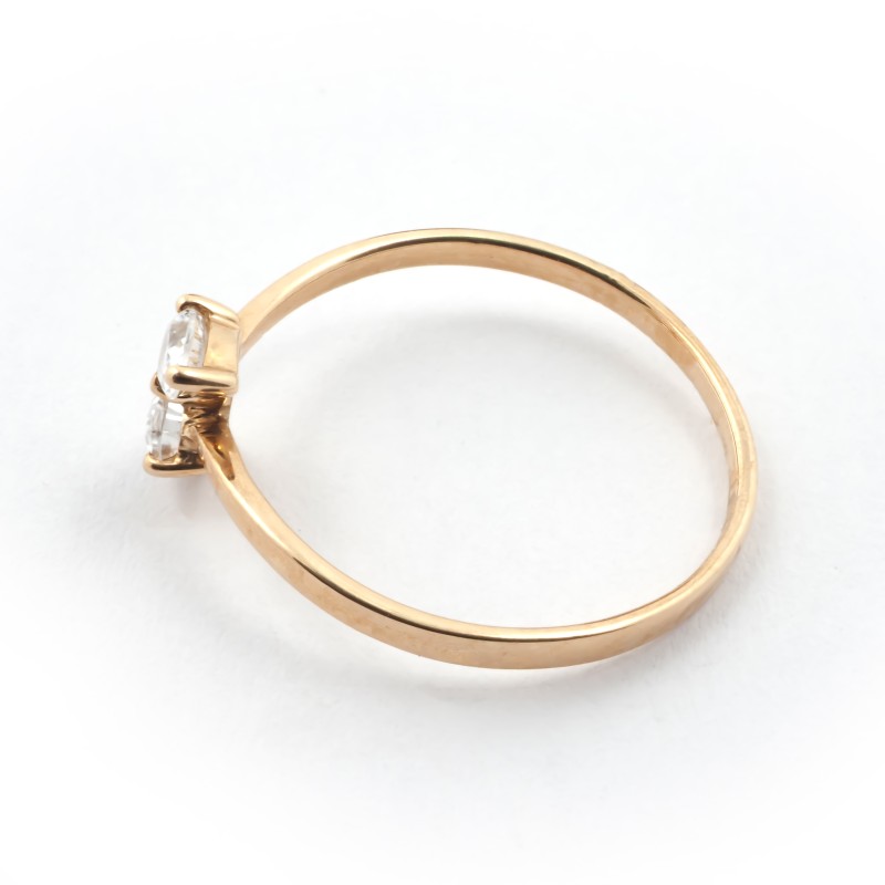 Bague femme Carador Or 375/000 et Oxyde de zirconium