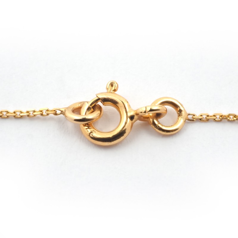 Collier Carador Or jaune 375/000e classique