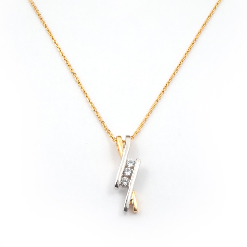 Collier Carador Or jaune 375/000e classique