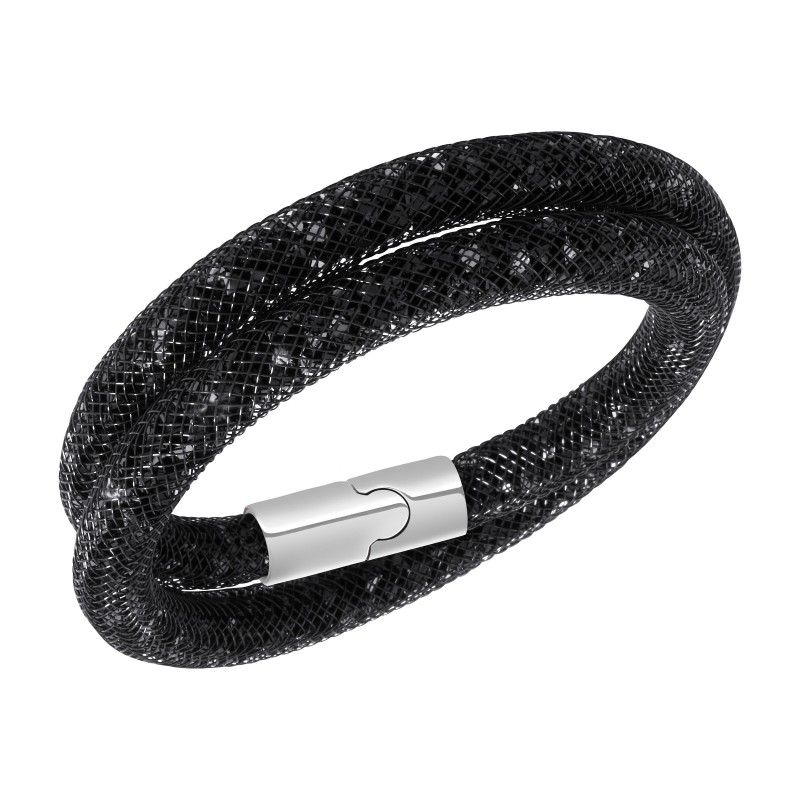 SWAROVSKI STARDUST:BRACELET DOUBLE CRY/GREY/PDS