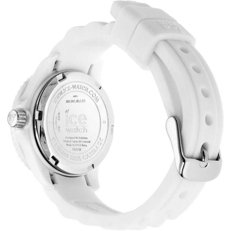 Montre Ice Watch Mini White - Extra Small Watch Bracelet en silicone blanc