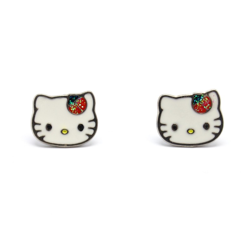 Hello Kitty - Boucles d'oreilles Argent 925/000