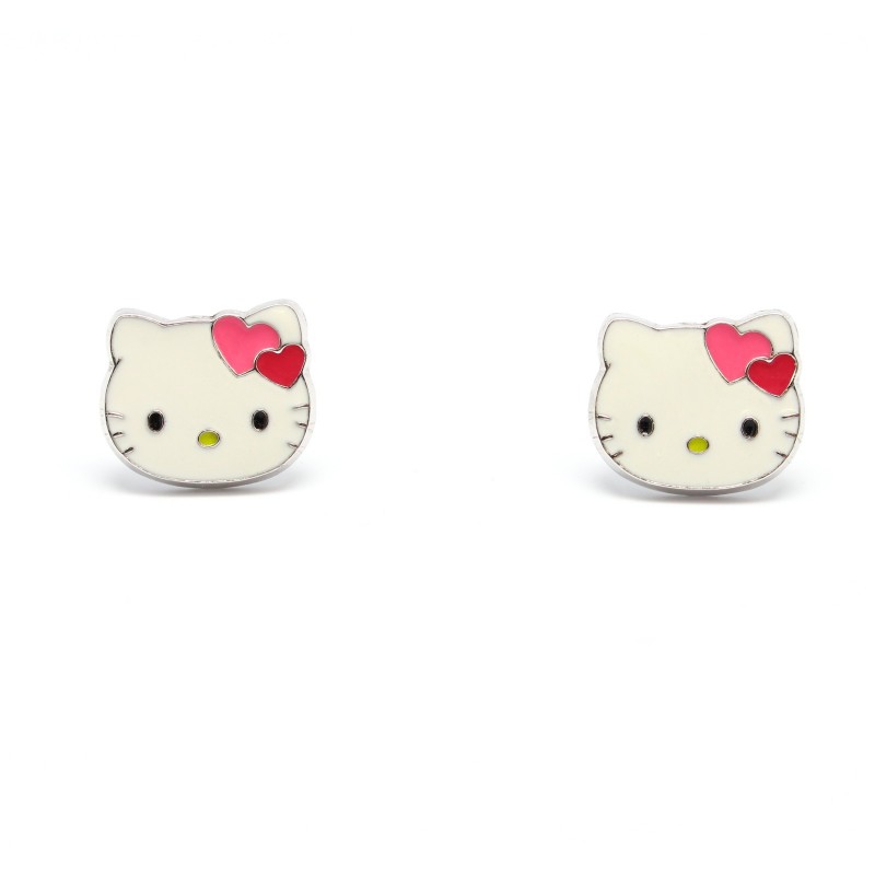 Hello Kitty - Boucles d'oreilles Argent 925/000