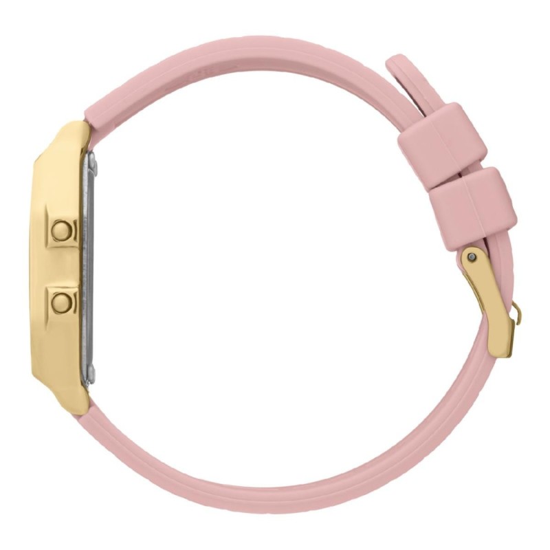 Montre femme Ice Watch Digit retro Bracelet en silicone rose