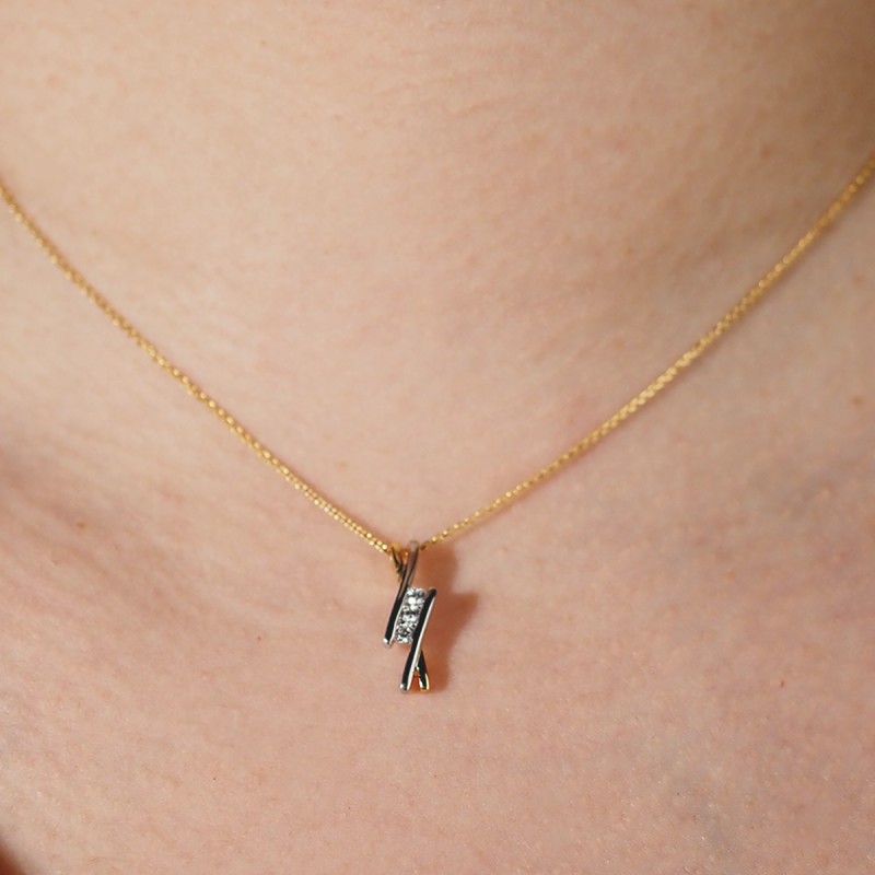 Collier Carador Or jaune 375/000e classique