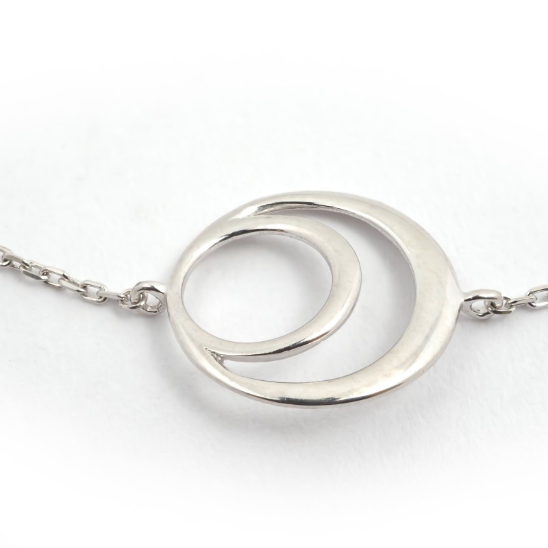 Bracelet Carador Fantaisie Or blanc 375/000e BR118