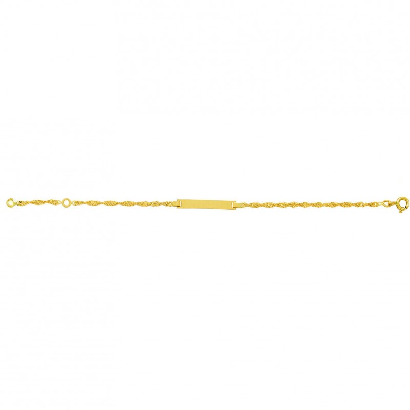Carador - Bracelet Identité Bébé Or 375/000