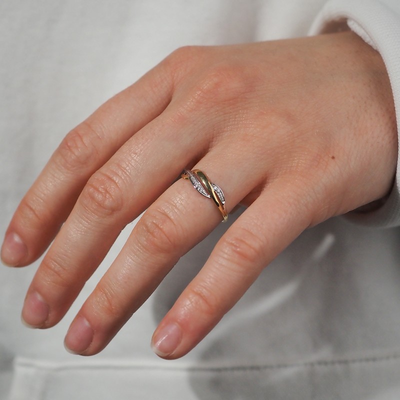 Bague Femme Carador en Or jaune 750/000 et diamants