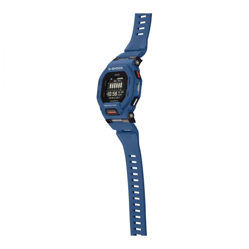 Montre Homme Casio G-SQUAD en résine bleu