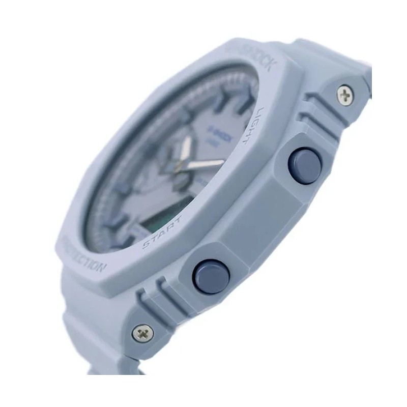 Montre Femme Casio G-SHOCK Classic en résine bleu pastel