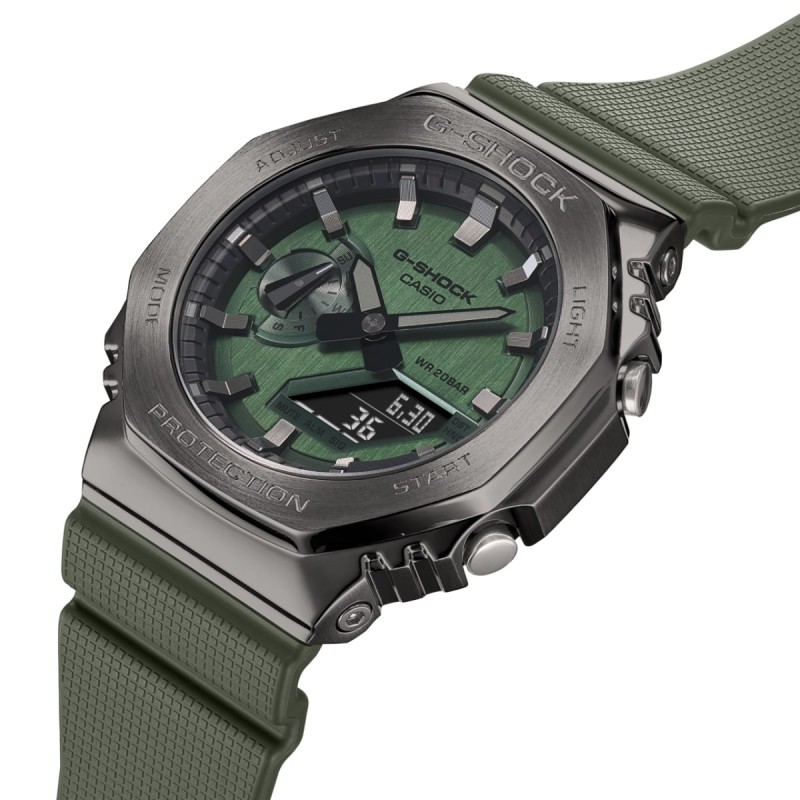 Montre Homme Casio G-SHOCK en résine verte