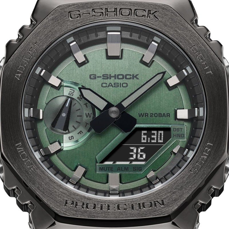 Montre Homme Casio G-SHOCK en résine verte