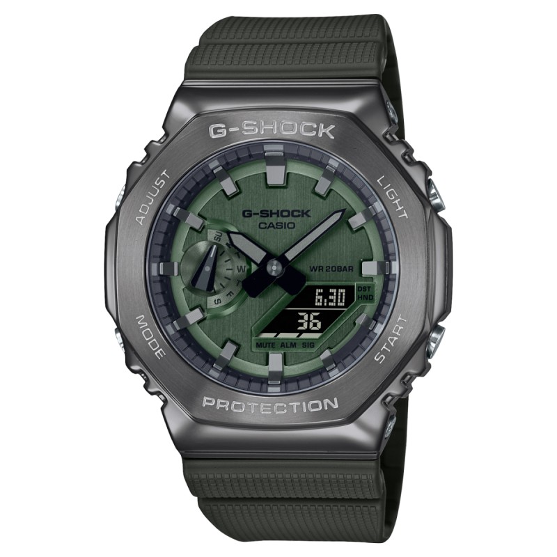 Montre Homme Casio G-SHOCK en résine verte