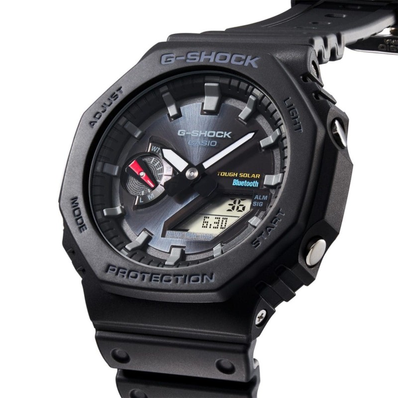 Montre solaire Homme Casio G-SHOCK en résine noire