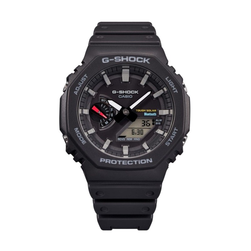 Montre solaire Homme Casio G-SHOCK en résine noire