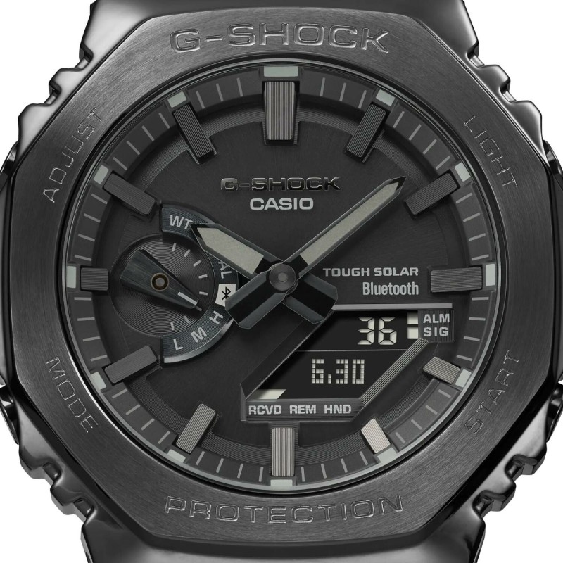 Montre solaire Homme Casio G-SHOCK en résine noire