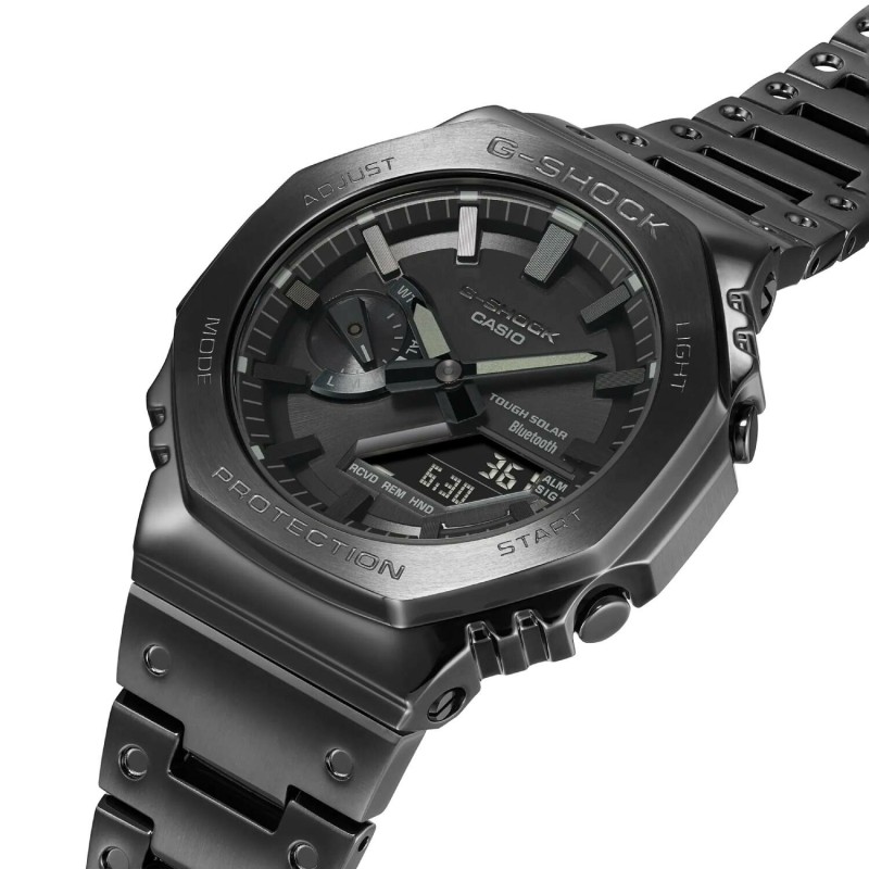 Montre solaire Homme Casio G-SHOCK en résine noire