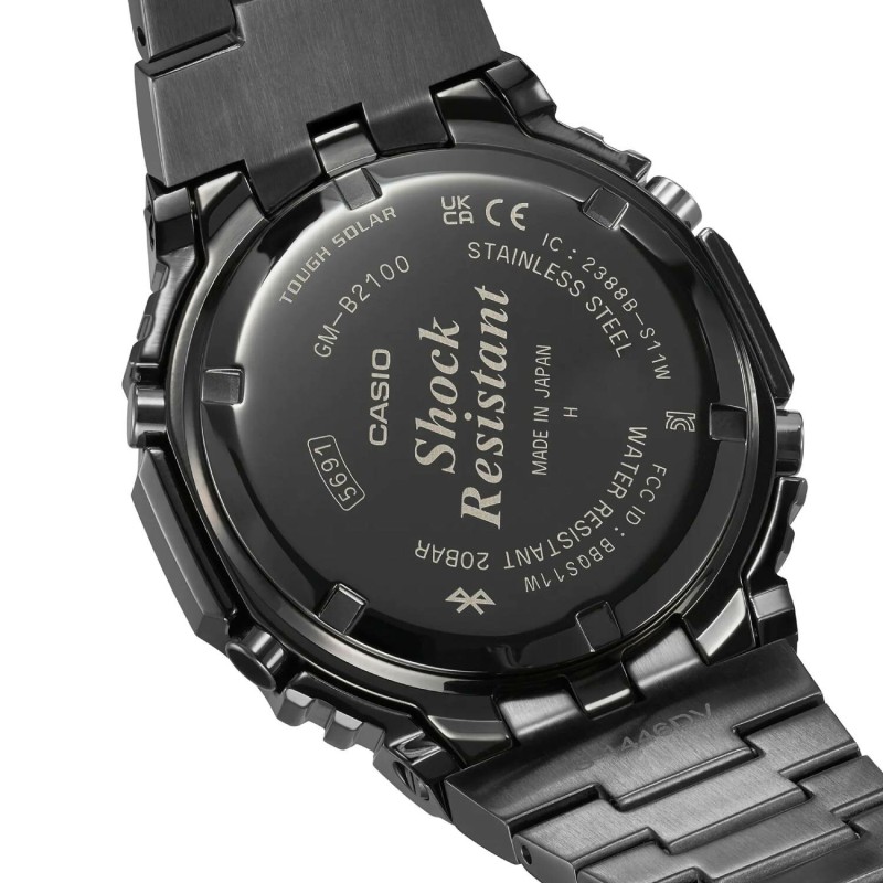 Montre solaire Homme Casio G-SHOCK en résine noire