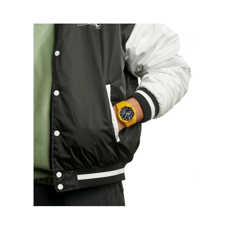Montre Homme Casio G-SHOCK en résine jaune