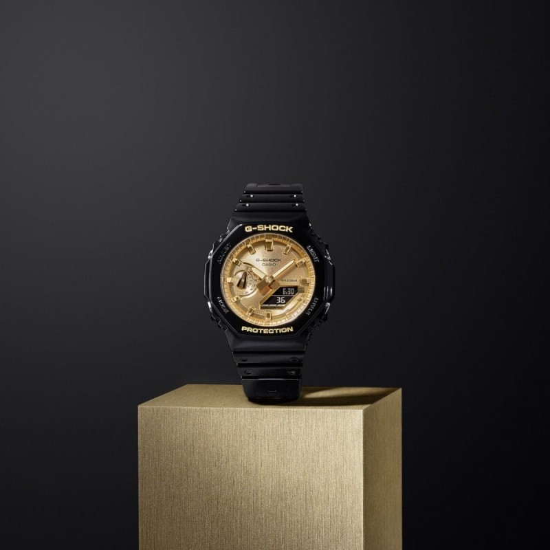 Montre Homme Casio G-SHOCK Classic en résine et cadran doré