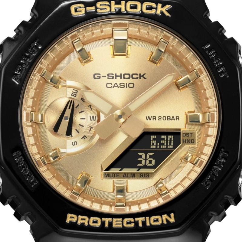 Montre Homme Casio G-SHOCK Classic en résine et cadran doré
