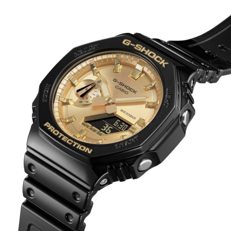 Montre Homme Casio G-SHOCK Classic en résine et cadran doré