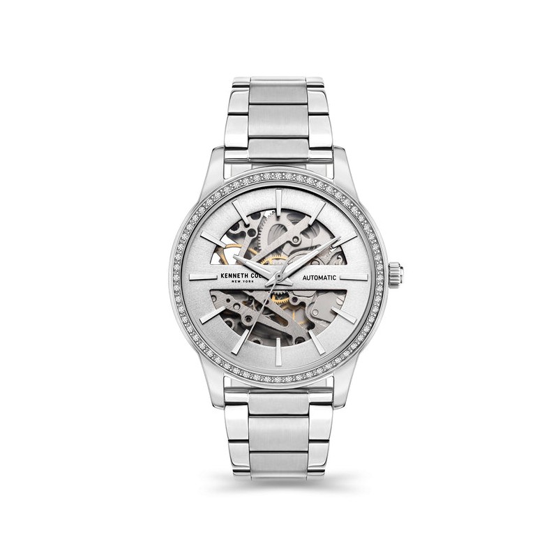 Montre Kenneth Cole Automatique Femme Acier Argenté