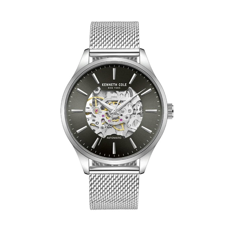 Montre Kenneth Cole Automatique Bracelet Acier Argent