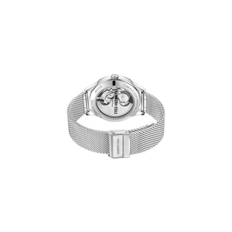 Montre Kenneth Cole Automatique Bracelet Acier Argent