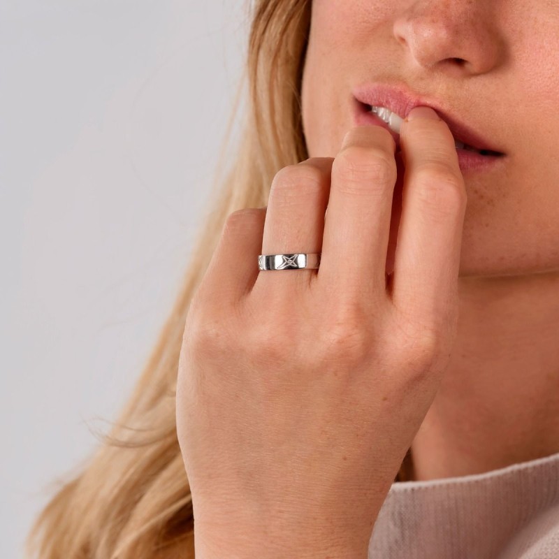 Bague Mauboussin Emmenez-moi, mon amour en or blanc et diamants