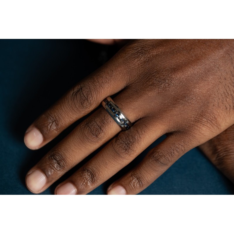 Bague CHRIS Homme Phebus en Acier