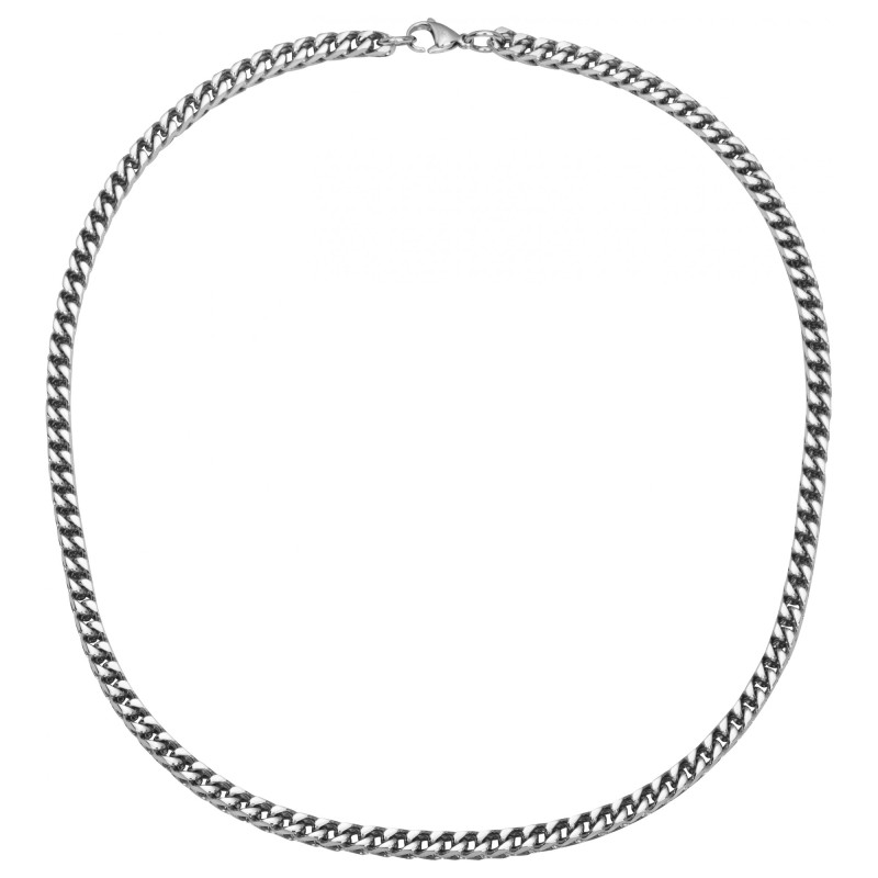 Collier chaîne Phebus MILO homme en acier noir