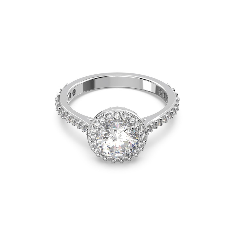 BAGUE FEMME SWAROSVKI COCKTAIL CONSTELLA METAL ARGENTE