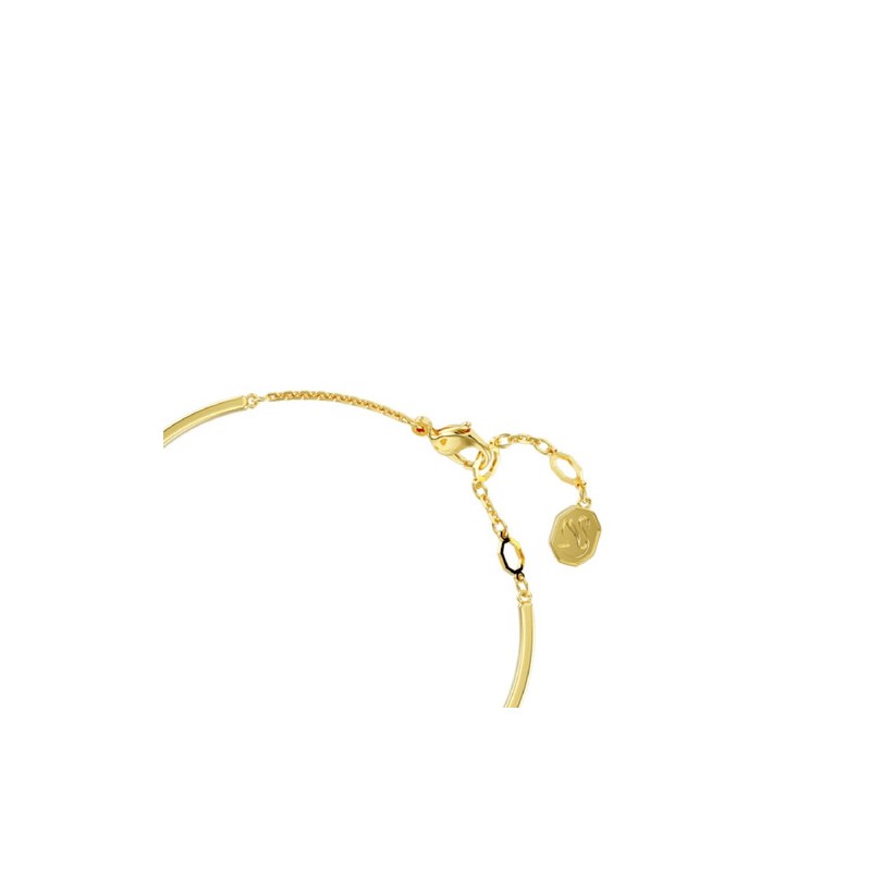 BRACELET FEMME SWAROSVKI HYPERBOLA SOFT METAL DORE ET CRISTAUX BICOLORES