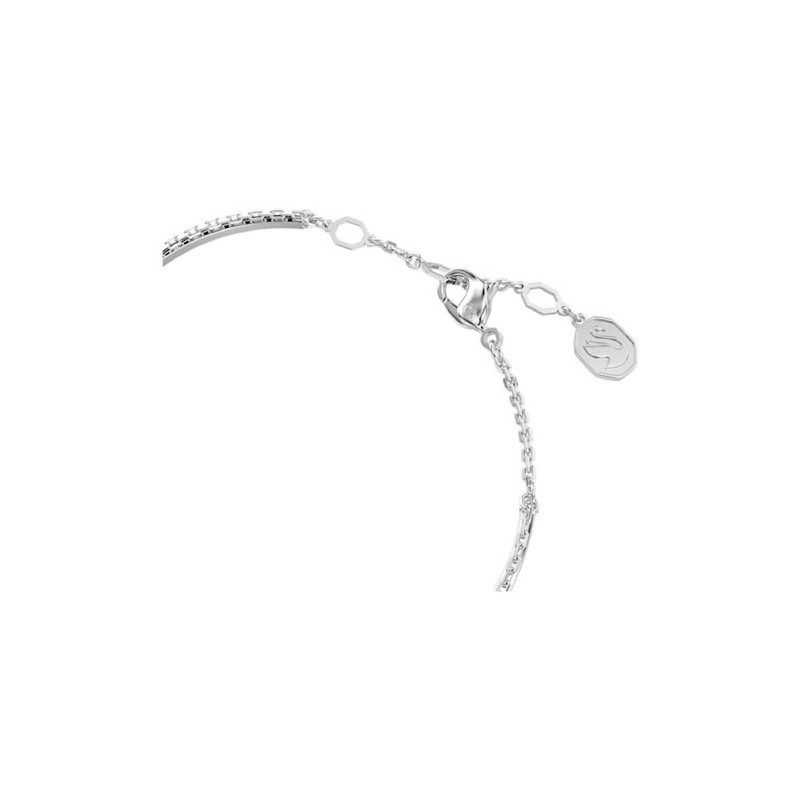 BRACELET FEMME SWAROSVKI METEORA METAL ARGENTE CRISTAUX BLANC
