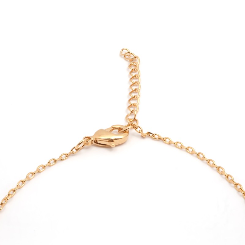 Bracelet fantaisie femme carador en plaqué or avec oxydes de zirconium