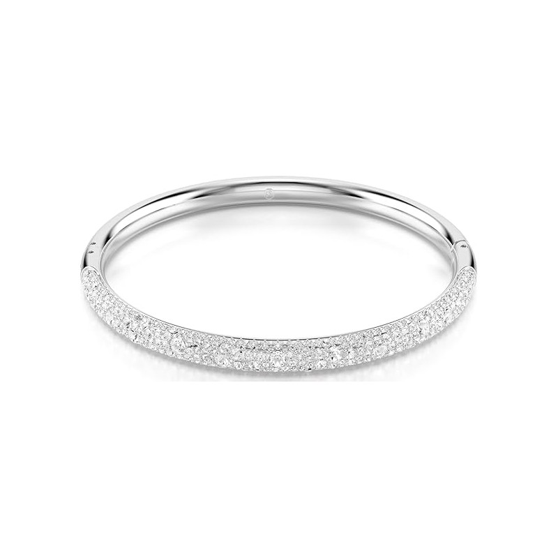 BRACELET FEMME SWAROSVKI METEORA METAL ARGENTE CRISTAUX BLANC