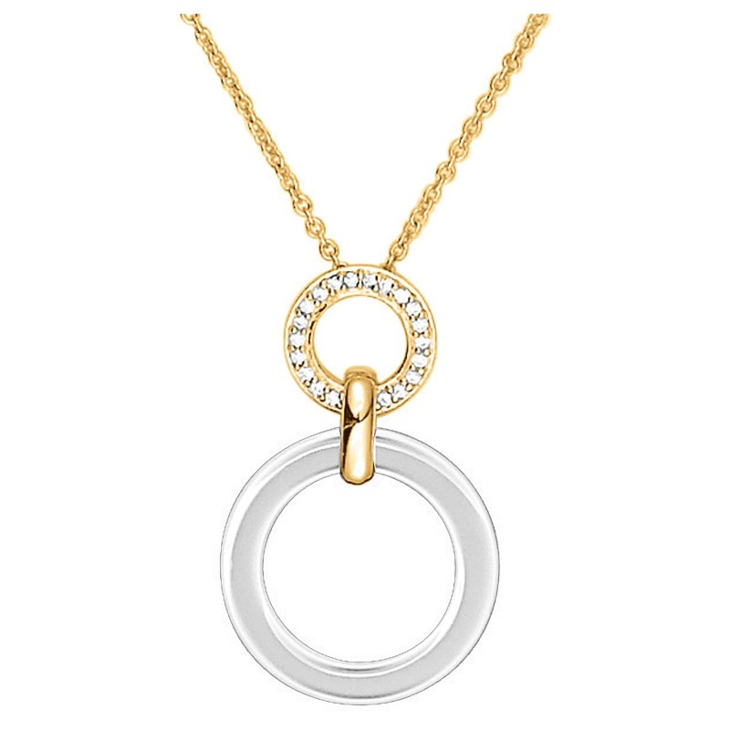 Collier Femme PHEBUS en plaqué or avec oxydes de zirconium