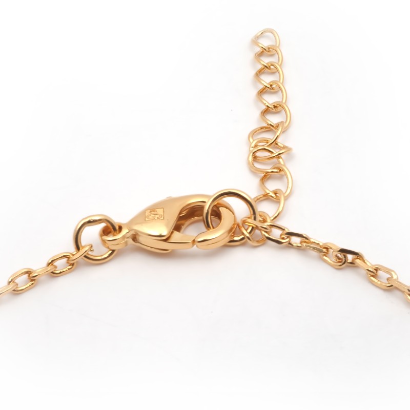 Bracelet fantaisie femme carador en plaqué or avec oxydes de zirconium