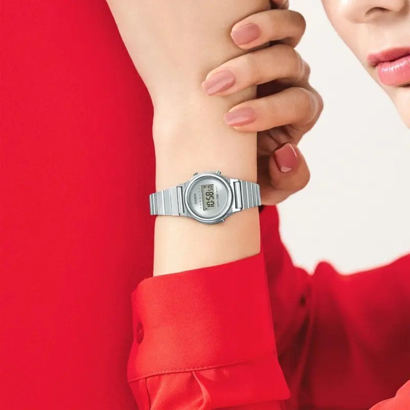 Montre Casio Ronde Gris