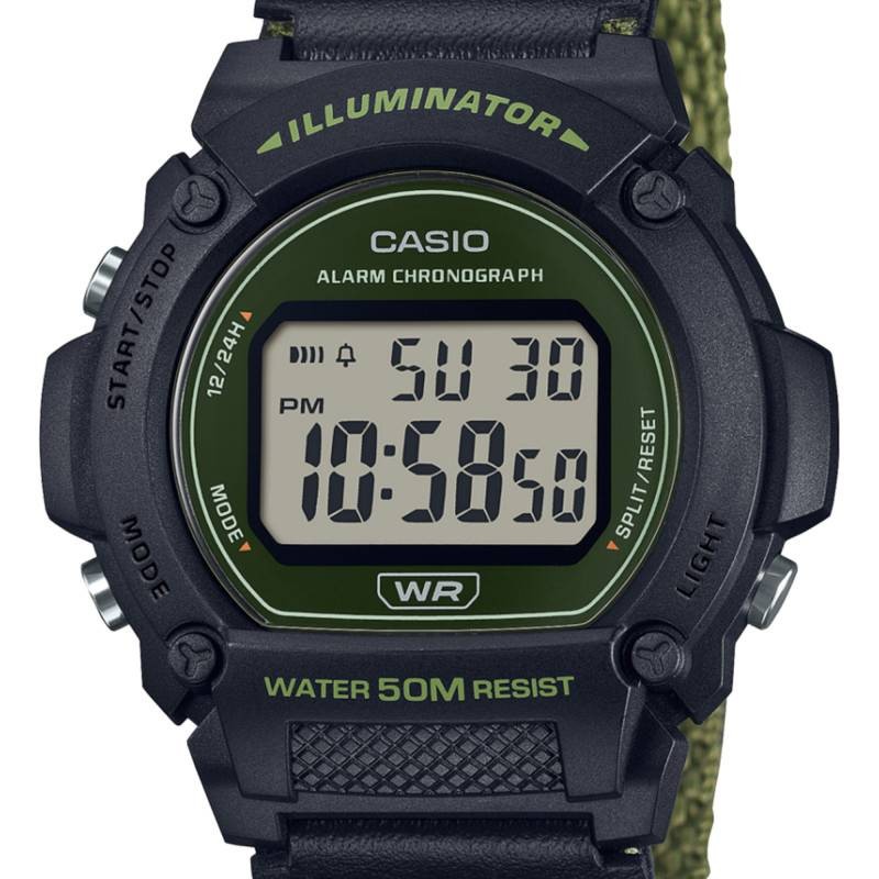 Montre Casio digitale Sport résine