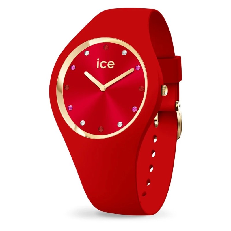Montre Ice Watch Cosmo Bracelet Rouge
